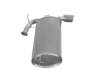 Глушник вихлопних газів кінцевий