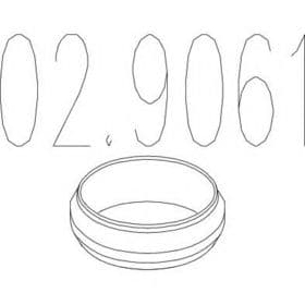 Прокладка выхлопной трубы