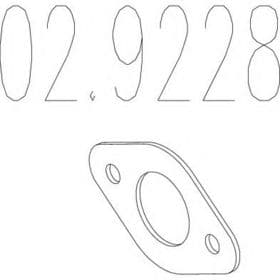 Прокладка приемной трубы Прокладка приемной трубы