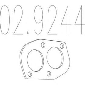 Прокладка приемной трубы Прокладка приемной трубы