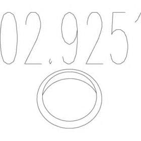 Прокладка приемной трубы Прокладка приемной трубы