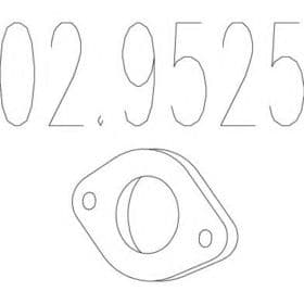 Прокладка приемной трубы