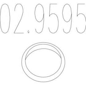 Прокладка вихлопної труби