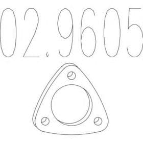 Прокладка приемной трубы Прокладка приемной трубы