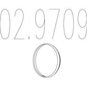 Прокладка приемной трубы Прокладка приемной трубы