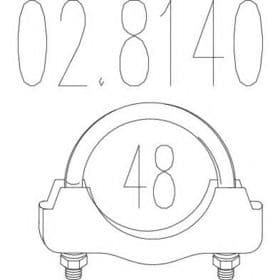 Соединительные элементы системы выпуска