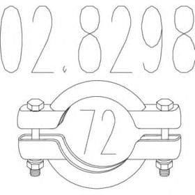 Соединительные элементы системы выпуска
