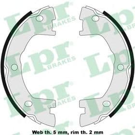 Колодки ручника Колодки ручника