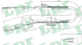 Трос сцепления