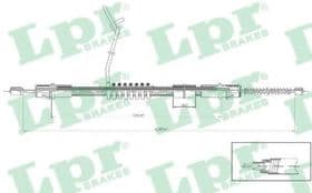 Трос ручного гальма Трос ручного гальма