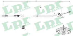 Трос ручного гальма Трос ручного гальма