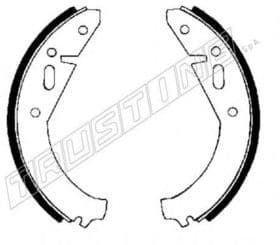 Тормозные колодки Trusting 106.217