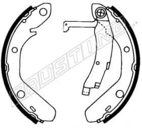 Тормозные колодки Trusting 124.269