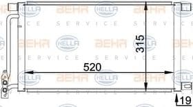 Радиатор кондиционера