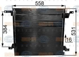 Радиатор кондиционера