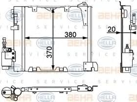 Радиатор кондиционера