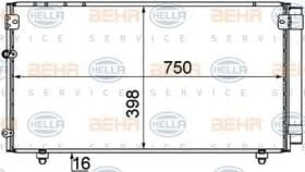 Радиатор кондиционера