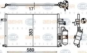 Радиатор кондиционера