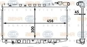 Радіатор охолодження двигуна