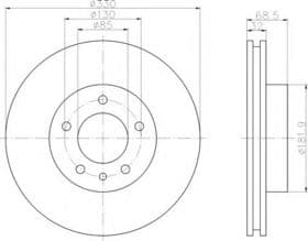 Тормозной диск Тормозной диск