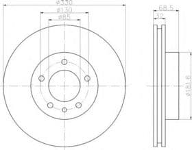 Тормозной диск Тормозной диск