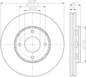 Гальмівний диск Гальмівний диск