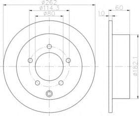 Тормозной диск Тормозной диск