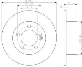 Тормозной диск Тормозной диск