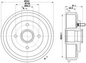 Гальмівний барабан