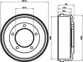 Гальмівний барабан