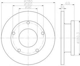 Тормозной диск Тормозной диск