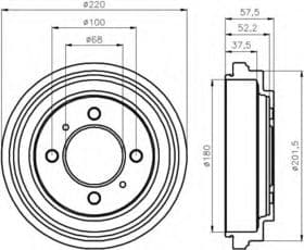 Тормозной барабан