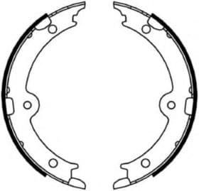 Колодки ручника