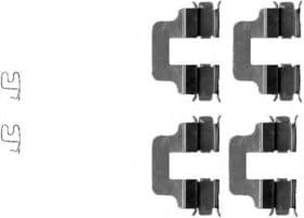 Компоненти дискових гальмівних колодок