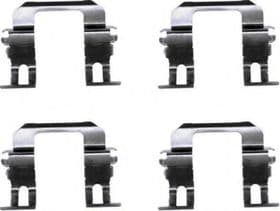 Комплектующие дисковых тормозных колодок Комплектующие дисковых тормозных колодок