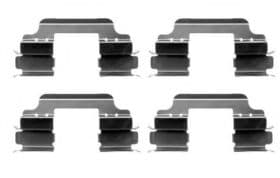 Комплектующие дисковых тормозных колодок Комплектующие дисковых тормозных колодок