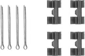 Компоненти дискових гальмівних колодок Компоненти дискових гальмівних колодок