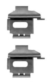 Комплектующие дисковых тормозных колодок