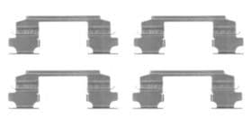 Компоненти дискових гальмівних колодок