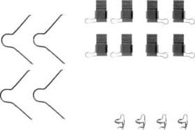 Компоненти дискових гальмівних колодок