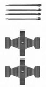 Комплектующие дисковых тормозных колодок Комплектующие дисковых тормозных колодок