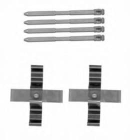 Комплектующие дисковых тормозных колодок