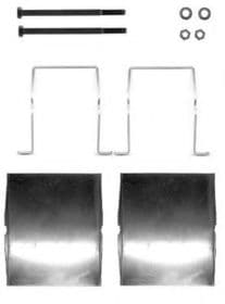 Комплектующие дисковых тормозных колодок Комплектующие дисковых тормозных колодок