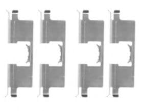 Компоненти дискових гальмівних колодок