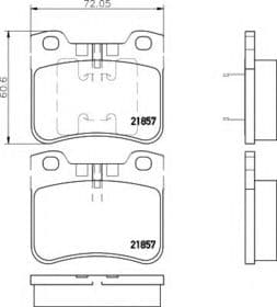 Гальмівні колодки