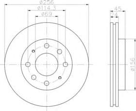Тормозной диск Тормозной диск