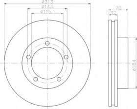 Тормозной диск