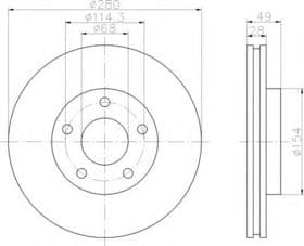 Гальмівний диск
