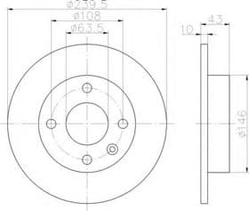 Тормозной диск Тормозной диск