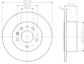 Гальмівний диск Гальмівний диск